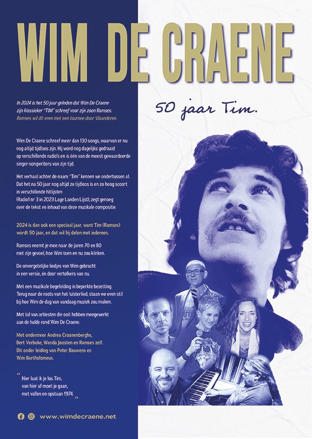 Wim De Craene - 50 jaar 'Tim'